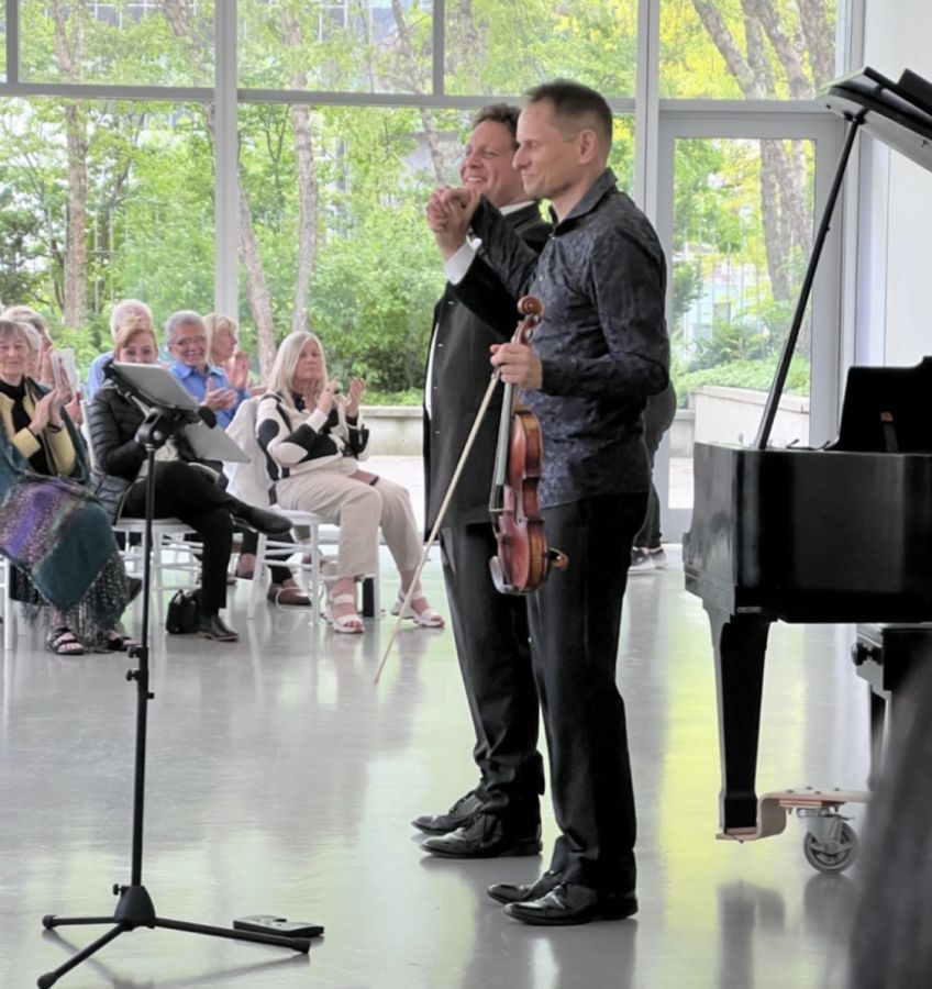 Chamber Music Hamilton presents violinist Michael Schulte and pianist Daniel Vnukowski