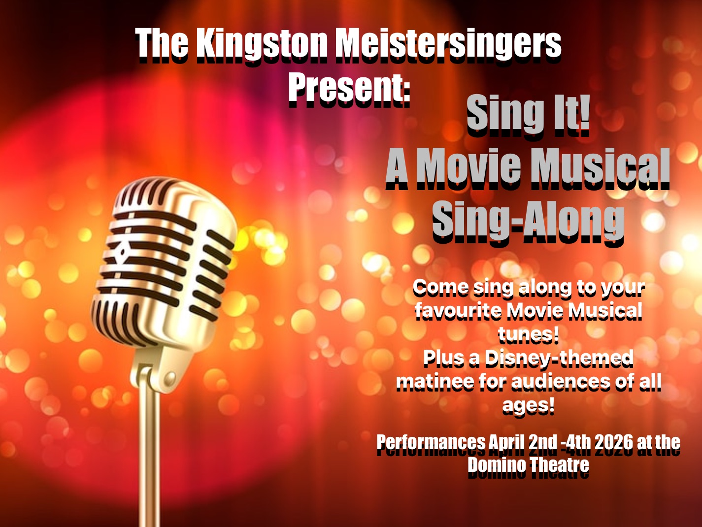 Sing It! A Movie Musical Sing-Along