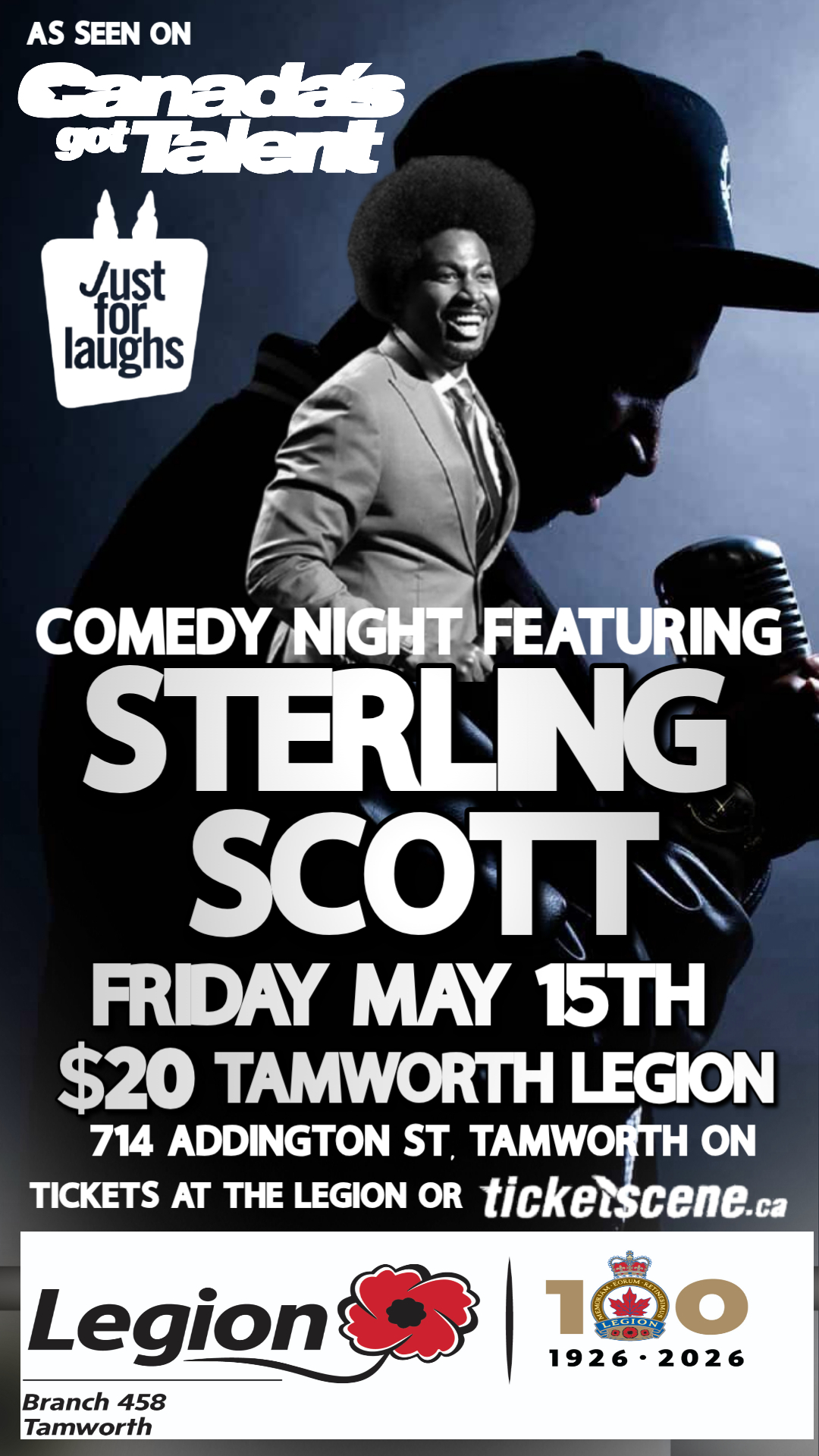 Comedy Night in Tamworth Featuring: Sterling Scott